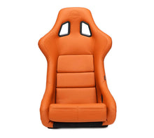 Load image into Gallery viewer, NRG FRP Bucket Seat w/Brown Vinyl Material - Large | FRP-302BR-V

