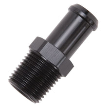 Load image into Gallery viewer, Edelbrock Hose End Straight 1/2In NPT to 5/8In Barb Black Anodize Fittings Edelbrock
