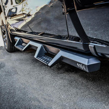 Load image into Gallery viewer, Westin 19-20 Chevrolet Silverado / GMC Sierra 1500 Double Cab HDX Drop Nerf Step Bars - Textured Blk Westin
