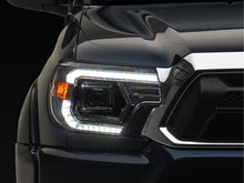 Load image into Gallery viewer, Raxiom 12-15 Toyota Tacoma Axial Series Switchback Projector Headlights- Chrome- Clear Lens | TT23360
