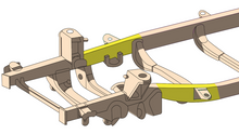 Load image into Gallery viewer, Rust Buster 1996-2002 Toyota 4Runner Front Frame Repair Kit - Right
