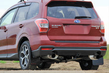 Load image into Gallery viewer, Rally Armor 14-18 Subaru Forester Black Mud Flap w/ Red Logo Mud Flaps Rally Armor   
