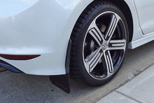 Load image into Gallery viewer, Rally Armor 15-17.5 MKVII VW Golf R Black UR Mud Flap w/Silver Logo Mud Flaps Rally Armor   
