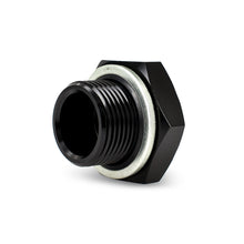 Load image into Gallery viewer, Mishimoto M22 x 1.5 With 1/8-27 NPT Port - Aluminum Fitting - Black
