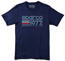 Load image into Gallery viewer, Sparco T-Shirt Vintage 77 Nvy Sml
