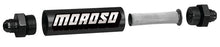 Load image into Gallery viewer, Moroso In-Line Fuel Filter - 5-1/8in - 3/8in NPT - 40 Micron SS Filter - Aluminum Moroso
