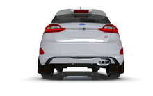 Load image into Gallery viewer, Rally Armor 18-23 Ford Fiesta ST MK8 Black UR Mud Flap w/Orange Logo Mud Flaps Rally Armor   
