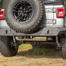 Load image into Gallery viewer, Rugged Ridge Spartan Rear Bumper Full Width 18-20 Jeep Wrangler JL Rugged Ridge
