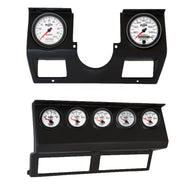 Autometer Phantom II Direct Fit Dash Kit 87-96 Jeep Wrangler YJ (Tach/MPH/FL/OilP/WTMP/VLT/TRNS) | 7040-10