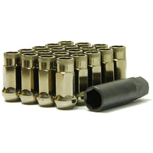 Load image into Gallery viewer, Wheel Mate Muteki SR48 Open End Lug Nuts - Titanium 12x1.25 48mm
