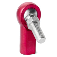 QA1 A Series Endura Rod End - Female/Right Hand - .3125in Bore x 5/16-24 w/Stud - Red Aluminum | AFR5S