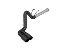 Load image into Gallery viewer, MBRP 17-24 Ford F250/350/450 6.4 L Filter Back Single Side Dual Exit Exhaust System BLK. MBRP
