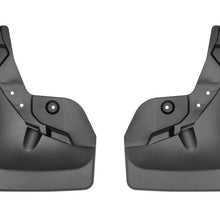 Load image into Gallery viewer, WeatherTech 24-25 Toyota Tacoma w/Fender Flares Front No Drill MudFlaps - Black WeatherTech
