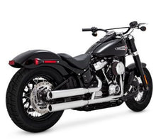 Load image into Gallery viewer, Vance &amp; Hines HD Softail 18-22 Eliminator S/OS Chrome Slip-On Exhaust Misc Powersports Vance and Hines
