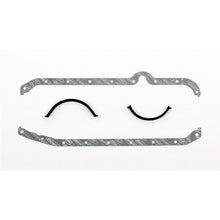 Load image into Gallery viewer, Cometic Chevrolet Gen-1 Small Block V8 .094i Fiber Oil Pan Gasket Kit Right Side Dipstick Thin Front
