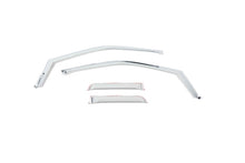 Load image into Gallery viewer, Putco 17-20 Ford SuperDuty - SuperCab (Set of 4) Element Chrome Window Visors Wind Deflectors Putco

