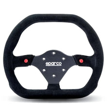 Load image into Gallery viewer, Sparco Steering Wheel 310X260 Suede Black
