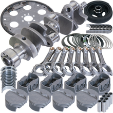 Load image into Gallery viewer, Eagle Chevy 350 1Pc 3.750in Crank 5.700in I-Beam Rod 4.030in Pistons 153 Tooth FP Balanced Assembly Eagle
