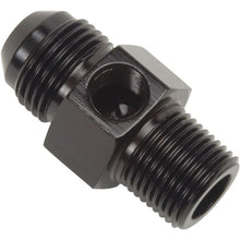 Load image into Gallery viewer, Russell Performance -6 AN Flare to 3/8in Pipe Pressure Adapter (Black) Russell
