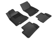3D MAXpider 20152019 Mercedes-Benz CLA-Class/GLA-Class Kagu 1st & 2nd Row Floormats - Black | L1MB04801509
