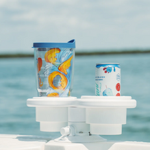 Load image into Gallery viewer, SeaSucker 2-Cup Holder Horizontal - White Cup Holders SeaSucker   
