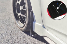 Load image into Gallery viewer, Rally Armor 12-18 Hyundai Veloster Black UR Mud Flap w/ White Logo Mud Flaps Rally Armor   
