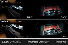 Load image into Gallery viewer, Diode Dynamics 15-23 Dodge Challenger Interior LED Kit Cool White Stage 2 Dash &amp; Interior Trim Diode Dynamics   
