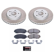 Power Stop 2012 Honda Crosstour Front Semi-Coated Rotor Kit Brake Kits - Performance Blank PowerStop   