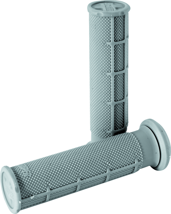 ProTaper 1/2 Waffle Grips - Soft ATV Light Gray Grips ProTaper