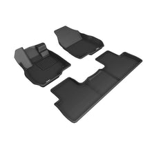Load image into Gallery viewer, 3D MAXpider 2019-2020 Acura RDX Kagu 1st &amp; 2nd Row Floormats - Black
