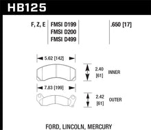 Load image into Gallery viewer, Hawk HPS Street Brake Pads Brake Pads - Performance Hawk Performance   
