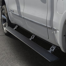 Load image into Gallery viewer, RealTruck 19-24 Ram 1500 Quad Cab 4dr VoltStep Electric Running Board Kit (No Drill) - Tex. Blk Running Boards Go Rhino
