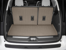 Load image into Gallery viewer, WeatherTech 20-25 Hyundai Telluride Behind Seating w/Bumper Protector SeatBack Cargo Liner - Tan | 411512IMSK
