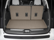 WeatherTech 20-25 Hyundai Telluride Behind Seating w/Bumper Protector SeatBack Cargo Liner - Tan | 411512IMSK