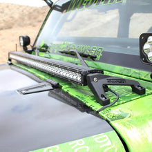 Load image into Gallery viewer, Westin/Snyper 07-17 Jeep Wrangler Snyper LED Cowl Mount - Textured Black Westin
