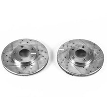 Load image into Gallery viewer, Power Stop 1998 Volkswagen Passat Front Drilled &amp; Slotted Rotor - Pair PowerStop
