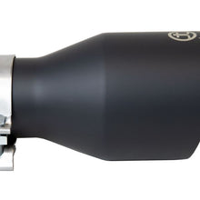 Load image into Gallery viewer, aFe Tips afe Takeda Universal Exhaust Tip 3 IN Inlet x 5 IN Outlet x 9 IN L
