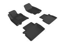 Load image into Gallery viewer, 3D MAXpider 2016-2017 Infiniti QX50 Kagu 1st &amp; 2nd Row Floormats - Black | L1IN01901509
