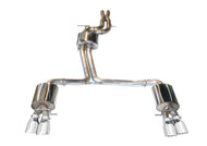 AWE Touring Edition Exhaust for Audi B8 S4 3.0T - Chrome Silver Tips (102mm) | 3010-42016