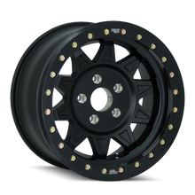 Load image into Gallery viewer, Dirty Life 9302 Roadkill Race 17x9/8x165.1 BP/-14mm Offset/130.8mm Hub Matte Black Wheel - Beadlock
