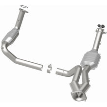 Load image into Gallery viewer, MagnaFlow Conv DF 02-06 Cadillac Escalade / 02-06 Chevy Avalanche 5.3L Dual Conv Y-Pipe Assembly 2WD
