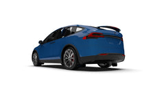 Load image into Gallery viewer, Rally Armor 22-24 Tesla Model X Black UR Mud Flap w/Blue Logo Mud Flaps Rally Armor   
