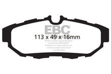 Load image into Gallery viewer, EBC 10-14 Ford Mustang 3.7 Ultimax2 Rear Brake Pads Brake Pads - OE EBC   

