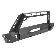 Load image into Gallery viewer, Westin 18-19 Jeep Wrangler JL Stubby Front Bumper - Textured Black Westin
