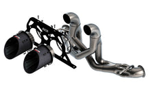 Load image into Gallery viewer, Borla 2017-2022 Ford GT 3.5L V6 AT/MT RWD 2DR 3-2in ATAK Catback 5in Dual Round Angle Cut CF Tips Catback Borla

