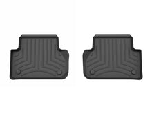 Load image into Gallery viewer, WeatherTech 17-24 Audi A4/S4/Allroad &amp; 18-25 S5/A5 Rear FloorLiner HP - Black | 449072IM
