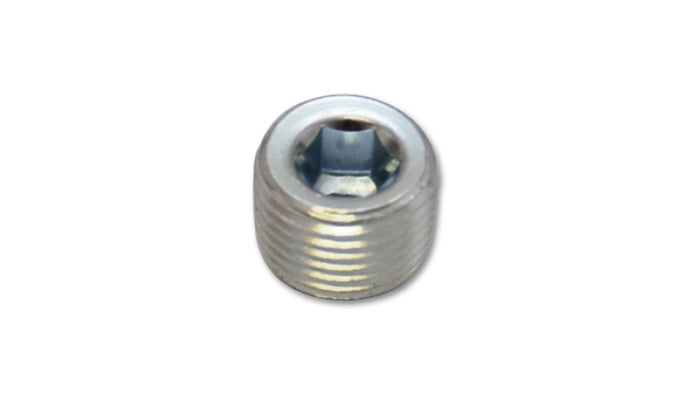 Vibrant 1/8in NPT Male Plug for EGT weld bung - Zinc Plated Mild Steel Vibrant