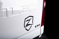 Zone Offroad Shield Decal - 7in Black | ZONU9106