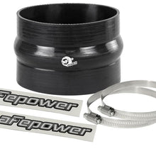 Load image into Gallery viewer, aFe Air Intake Components afe Magnum FORCE Intake Coupling Kit (4-1/8 IN ID x 3 IN L) Straight Coupler - Black
