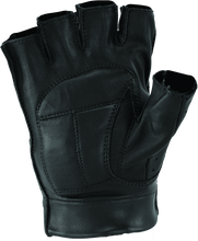 Load image into Gallery viewer, Kuryakyn Leather By River Road Tucson Shorty Gloves Black - Small Gloves Kuryakyn
